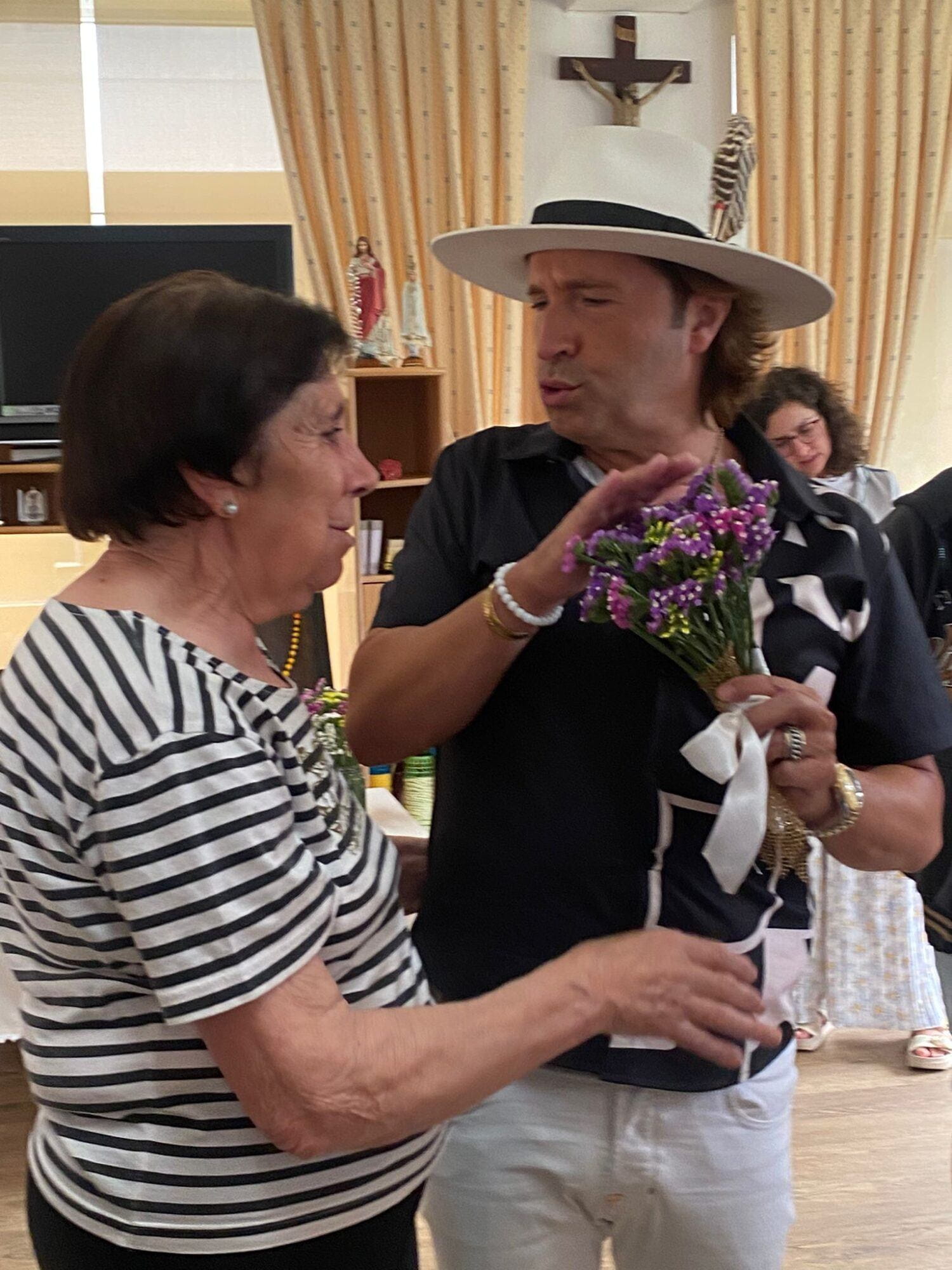 Visita do artista Zé Amaro ao Lar Santa Ana 2025