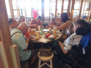 Atividades de agosto do Lar Residencial da Casa Santa Maria