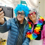 Idosos fantasiados do CSPR a divirtirem-se no Carnaval de 2025
