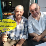 Idosos do Centro de Dia a festejar os Santos Populares