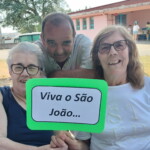 Idosos do Centro de Dia a festejar os Santos Populares