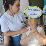 Idosos do Centro de Dia a festejar os Santos Populares