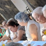 Idosos do Centro de Dia a festejar os Santos Populares