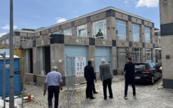 Visita Mário Passos, Leonel Rocha às Obras do CSPR em maio de 2025