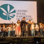 Os Pequenos Cantores de Ribeirão a actuarem na 39ª edição da Feira do Associativismo, Gastronomia e Artesanato de Ribeirão
