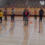 Atividade de Badminton (Casa Santa Maria - CACI)