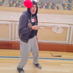 Atividade de Badminton (Casa Santa Maria - CACI)