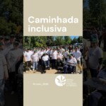 Caminhada pela inclusão